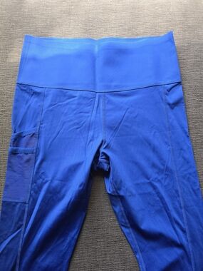 knix Bright Blue High-Waist Leggings with Side Pocket